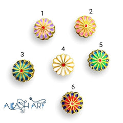 Flower Rakhi Charms 6 pc