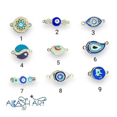 Evil eye Rakhi Charms | 12 pc