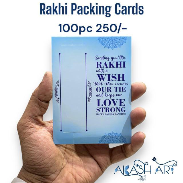 New Rakhi cards | 100 pc