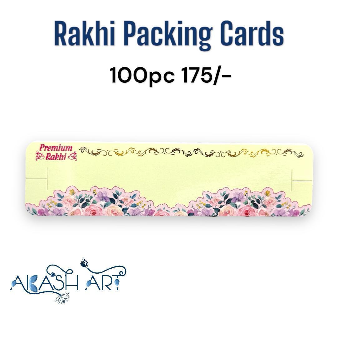 New Rakhi cards | 100 pc