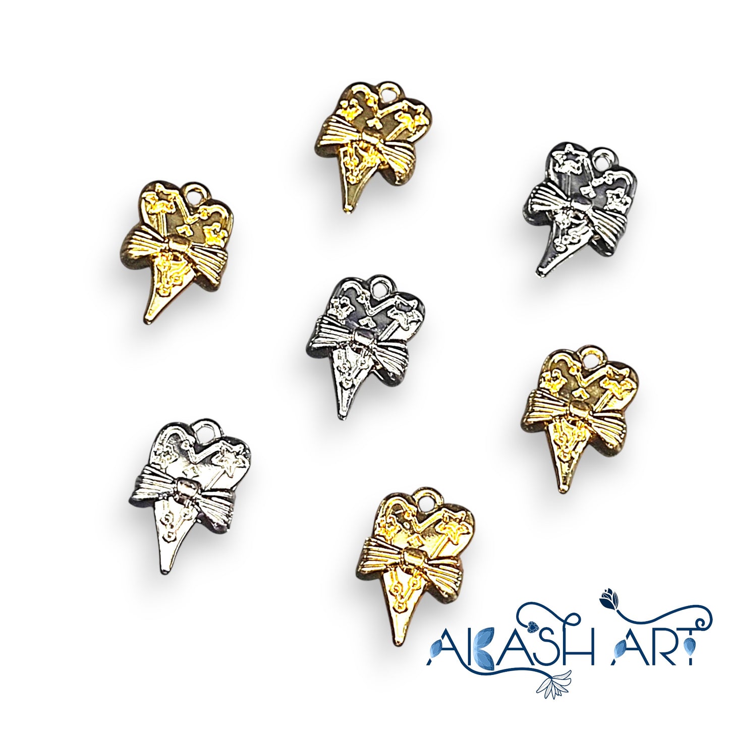 Heart charms