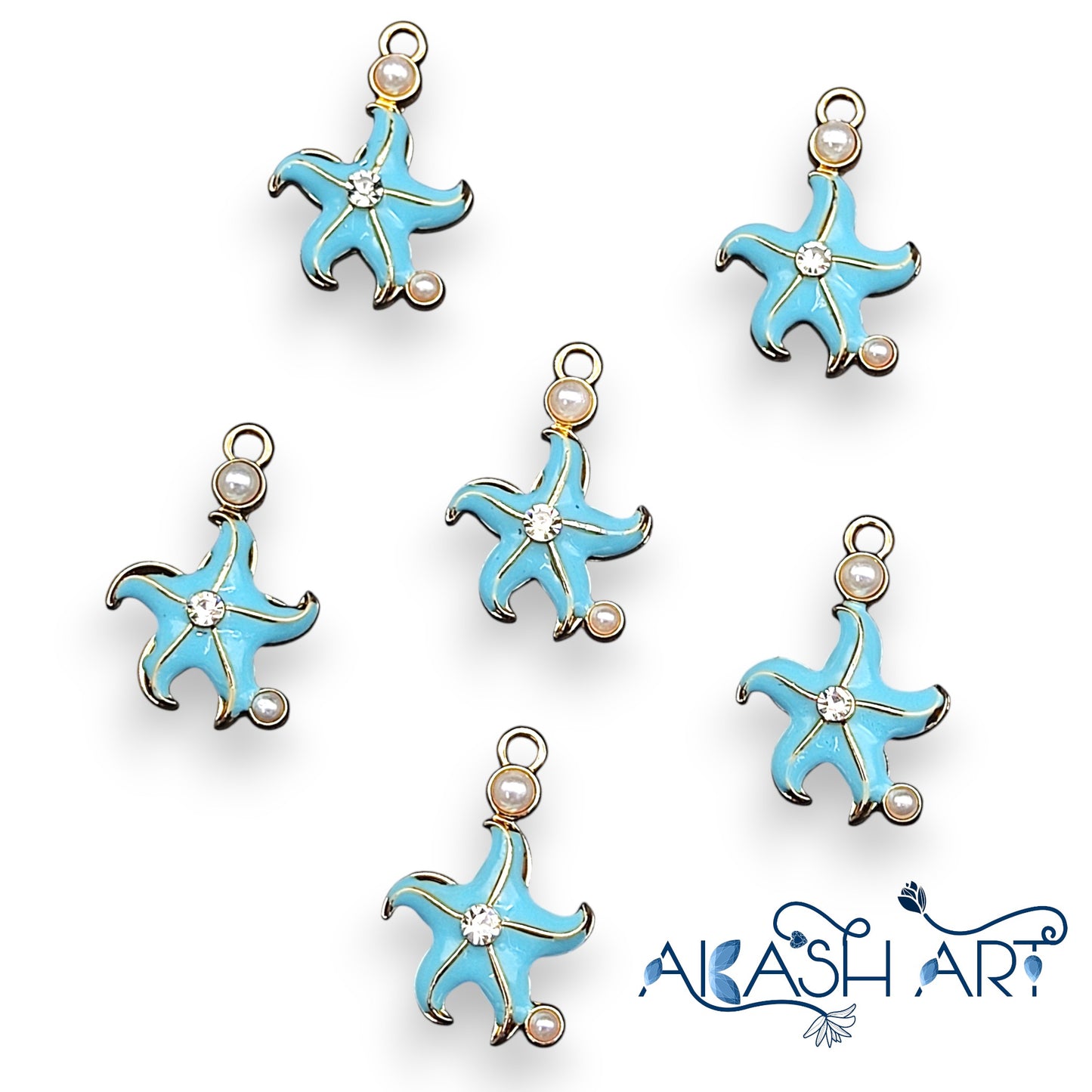 Starfish charms