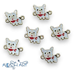 Little dog Rakhi Charms  | Size : 12mm   | 6 pcs