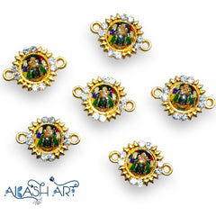 Ram lalla Rakhi Charms | Size : 15mm | 6pcs