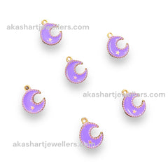 Buy Light Gold Enamel Charms