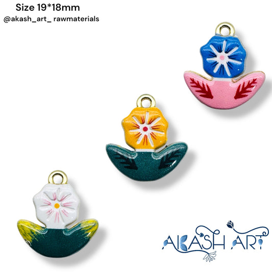 Hand-Painted Flower HCM135