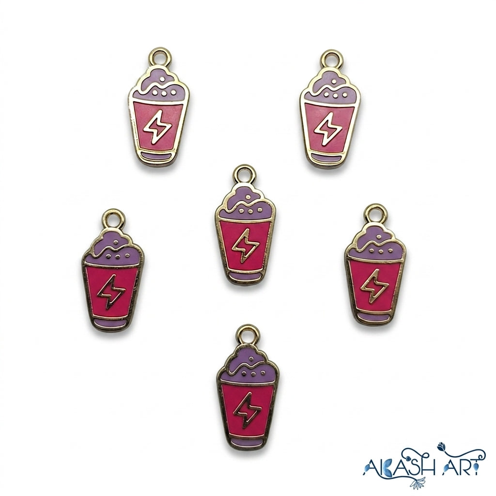 Energy Drink Cup Charm / Pendant Component