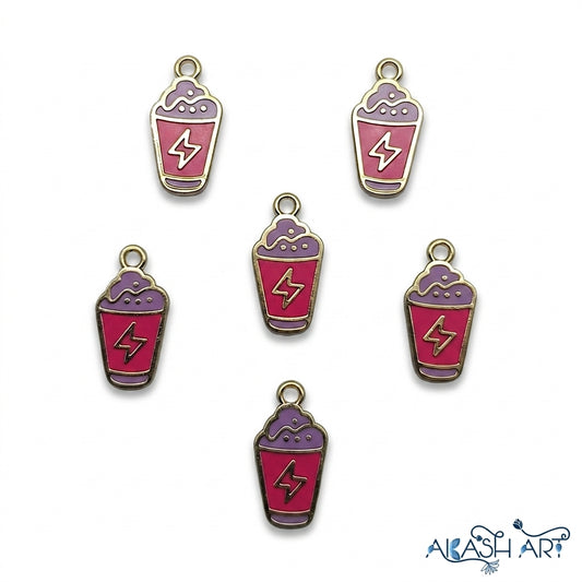 Energy Drink Cup Charm / Pendant Component