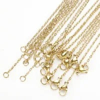 Stainless steel chain 10 pcs