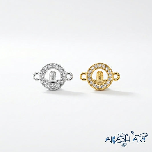 Shiva Lingam AD Rakhi Charm RCM342