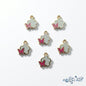 Cloud & Butterfly Enamel Charm for Jewelry Making