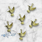 Bird Charms  | Size: 20mm | 6 pcs