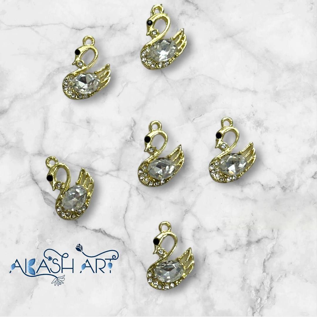 Duck Charms |Size :15mm | 6 pcs