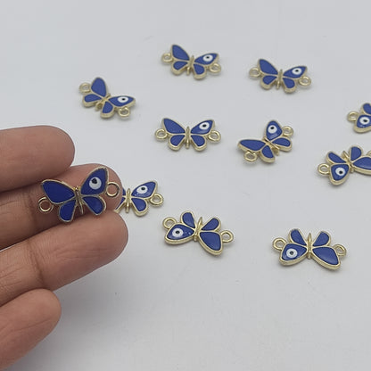 Evil eye Butterfly Rakhi pendant