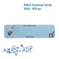 Rakhi packing cards