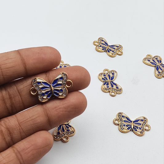 Blue Butterfly Rakhi pendant