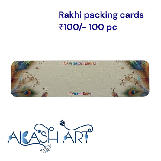 Rakhi Packing Cards