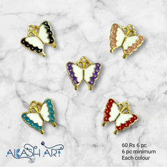 Butterfly Charms| Size 16mm | 6pcs