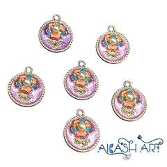 Pearl flower charms