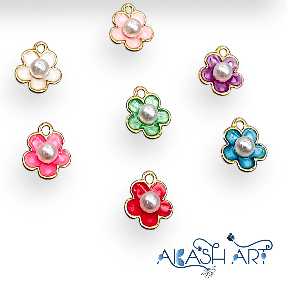 Flower charm