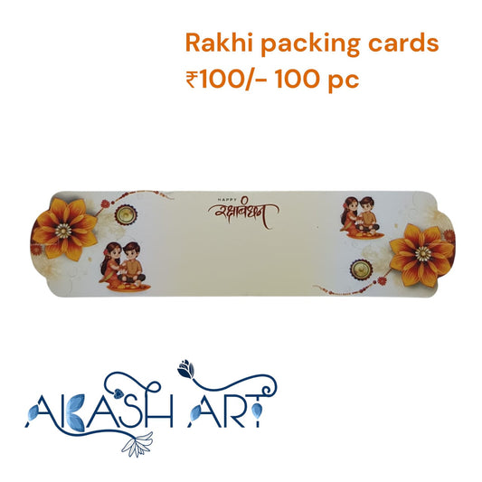 Rakhi Packing Cards