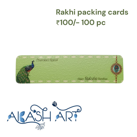 Rakhi Packing Cards
