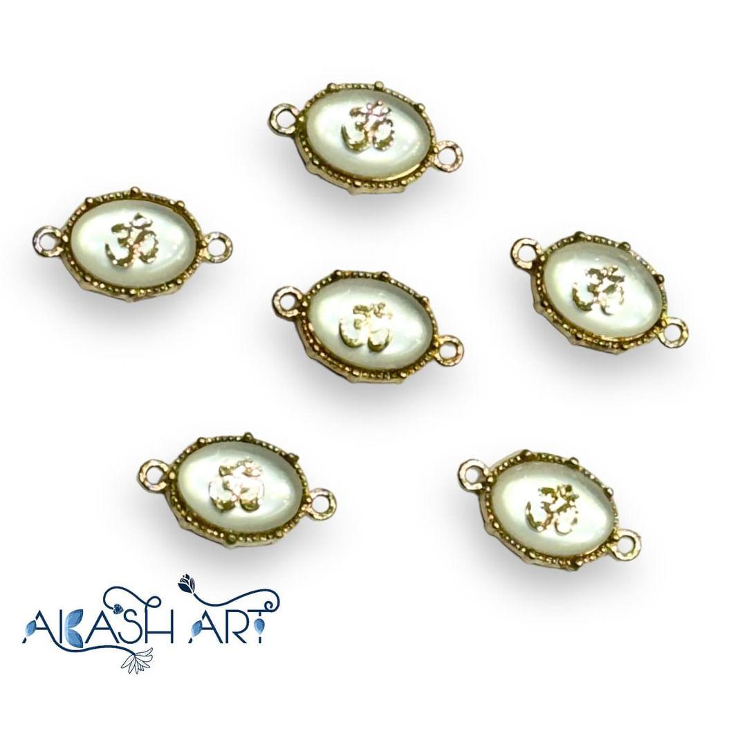 🕉️ Rakhi Charms |Size : 10mm | 6 pc