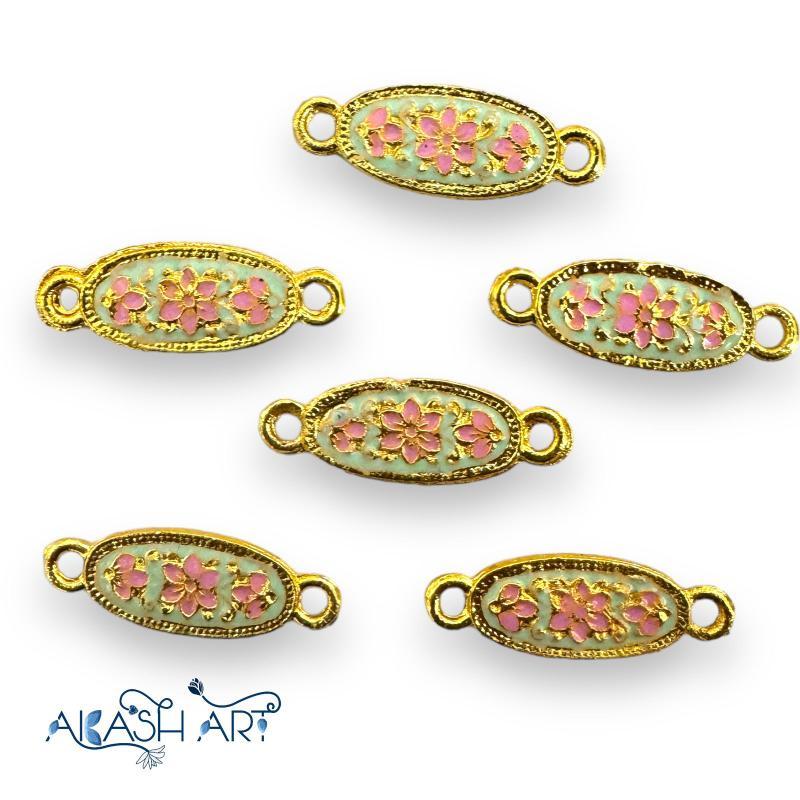 Traditional design rakhi Charms |Size: 6mm |6 pc