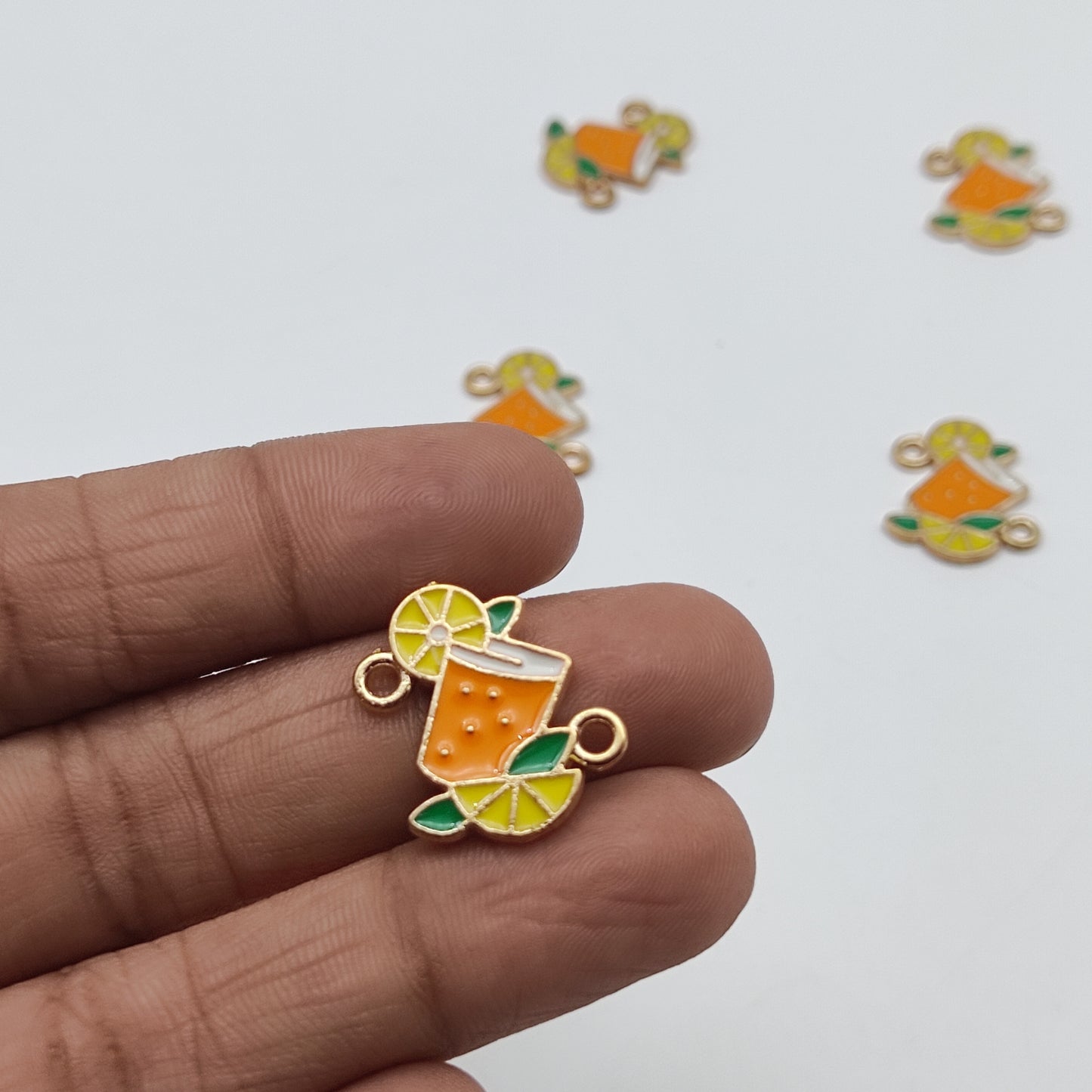 Lemon juice Rakhi pendant