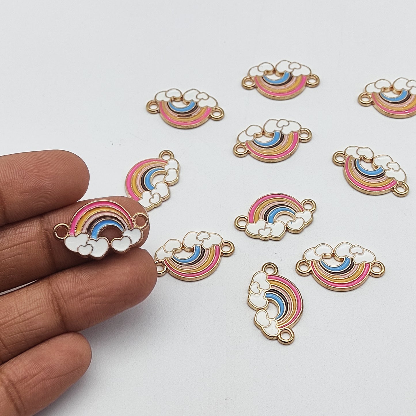 Rainbow Rakhi pendant