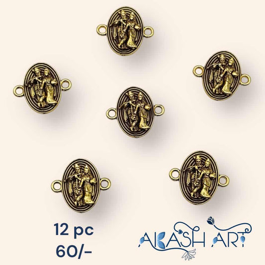 Radha krishna Rakhi pendant