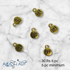 BFF Charms | Size: 7mm | 6 pcs