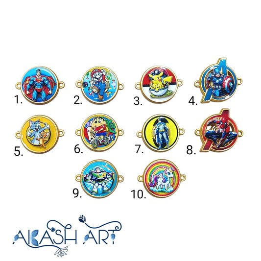 Spinner Rakhi Charms