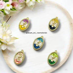 Star moon Charms
