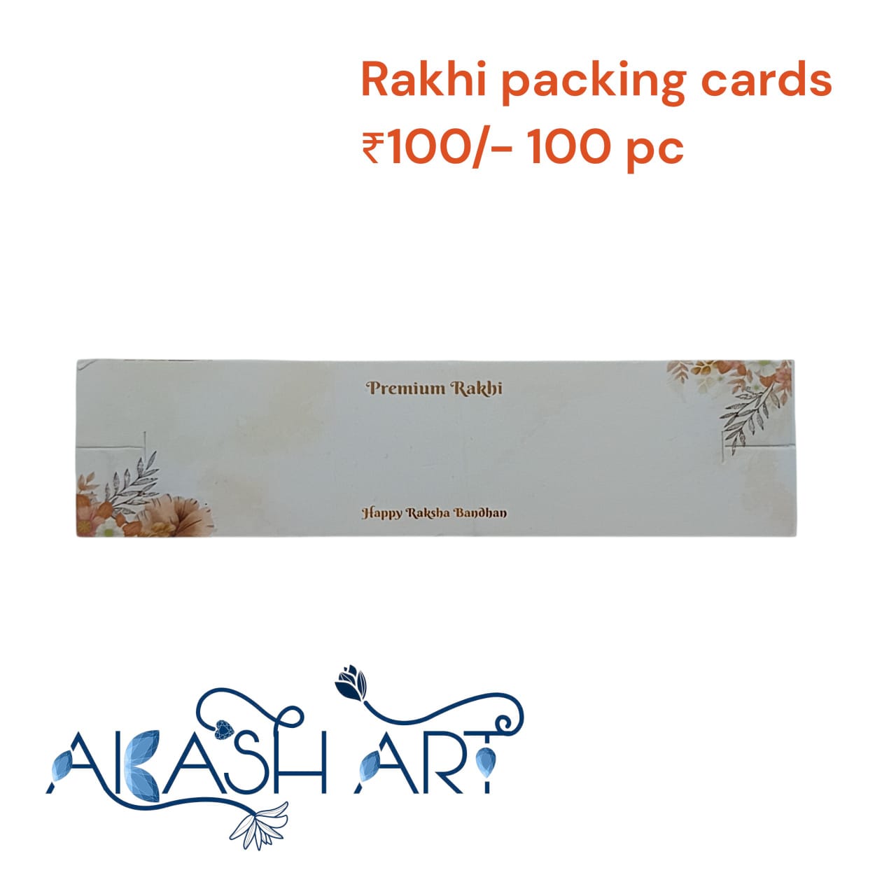 Rakhi Packing Cards