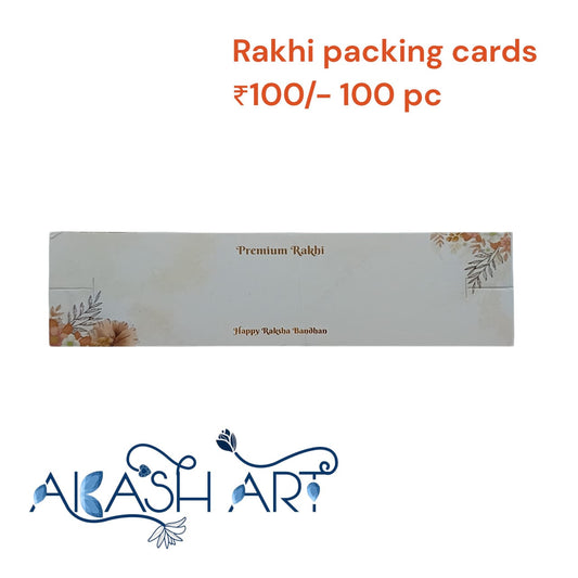 Rakhi Packing Cards