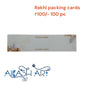 Rakhi Packing Cards