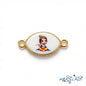 Baby Krishna Enamel Charm / Connector