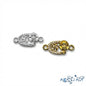 Ganesha Swastik  AD Rakhi Charm RCM348