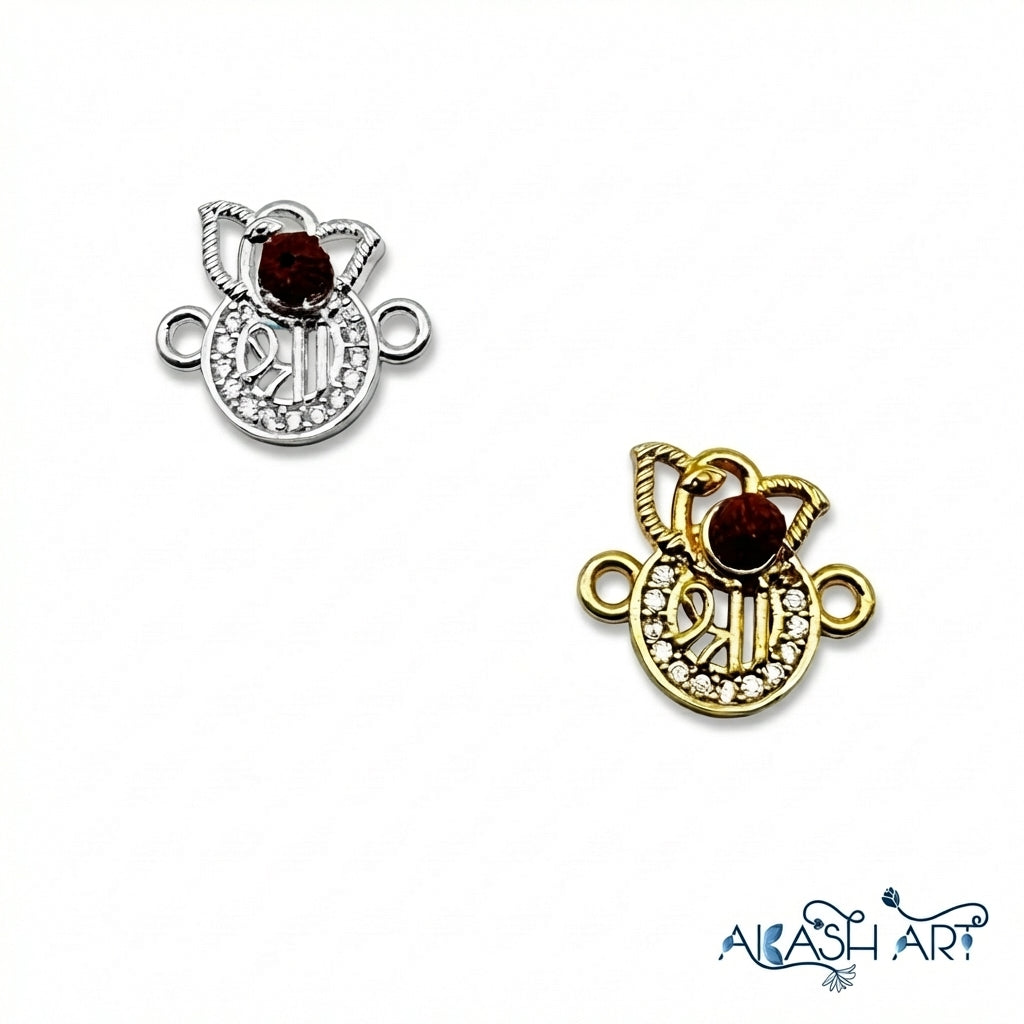 Shree Ganesh Rudraksh AD Rakhi Charm RCM359