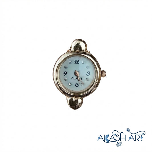 Elegant Rose Gold Mini Quartz Watch Movement for DIY Jewelry